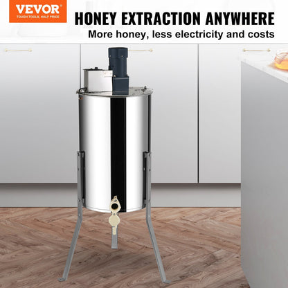 VEVOR Electric Honey Extractor – Efficient 4-Frame Honey Extraction