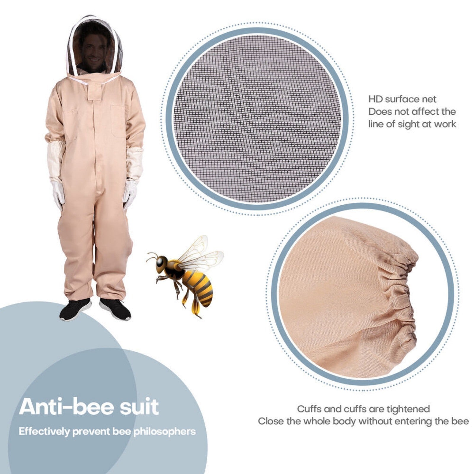 Full Body Beekeeping Suit – Ultimate Protection